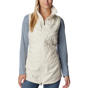 Columbia Women's Mix It Around Long Vest chalk off white size medium
